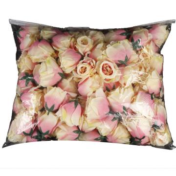 Kepala Tea Rose Pink Peach isi 100 pcs