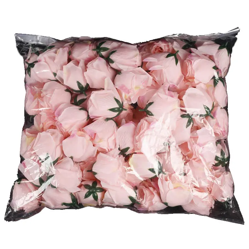 Kepala Tea Rose Pink Soft isi 100 pcs