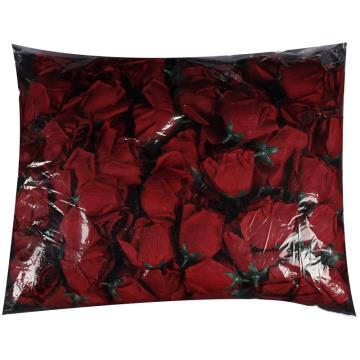 Kepala Tea Rose Maroon isi 100 pcs