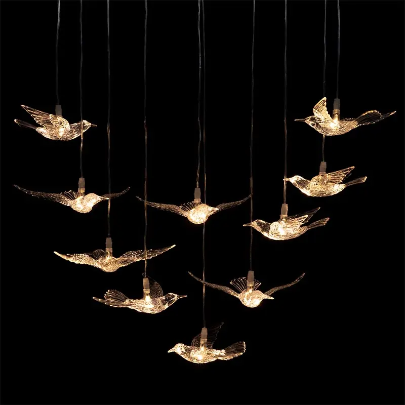 Lampu Hias Gantung (LED Birds Lamp)
