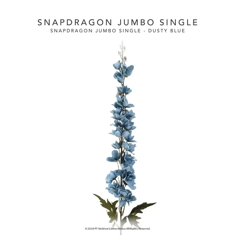 Snapdragon Jumbo Single - Dusty Blue