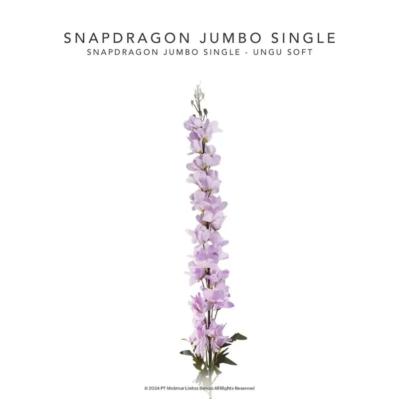 Snapdragon Jumbo Single - Soft Purple