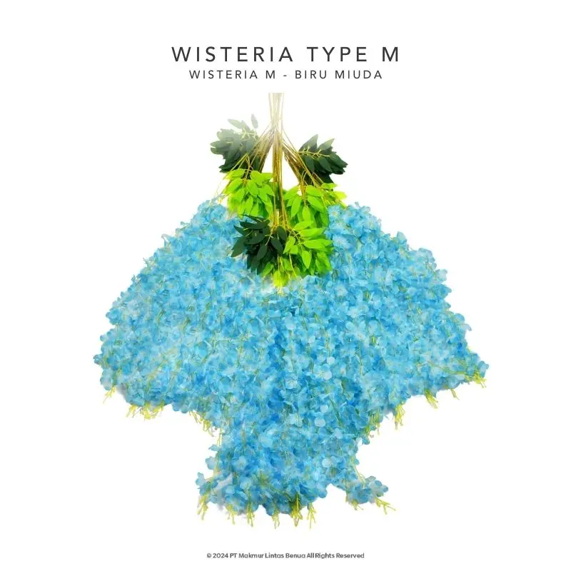 Wisteria Type M - Biru Muda