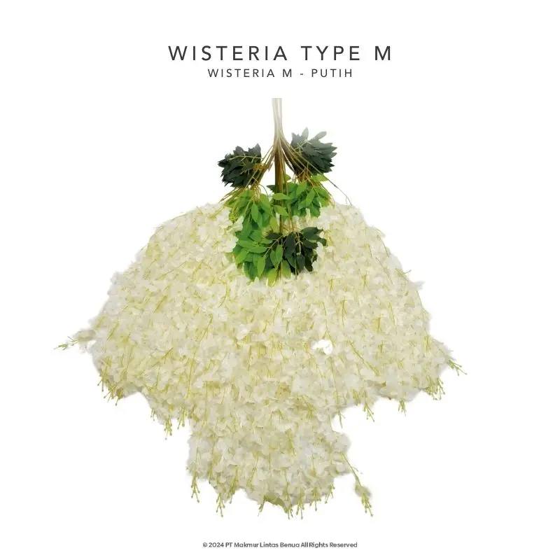 Wisteria Type M - Putih