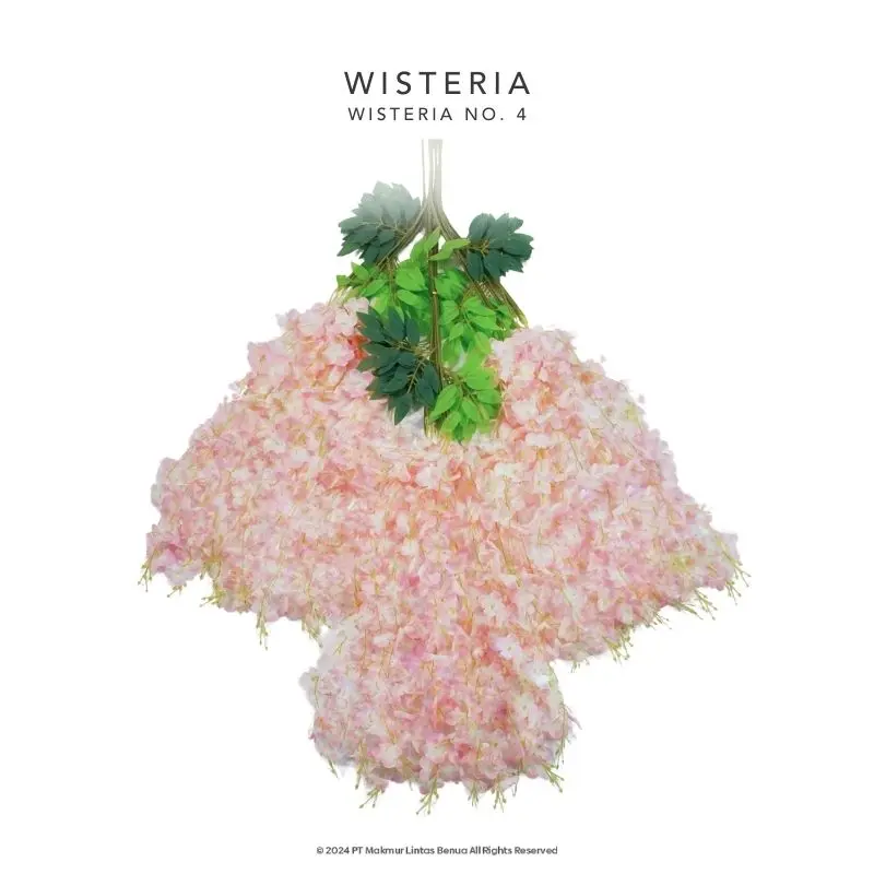 Wisteria Type M - Soft Pink