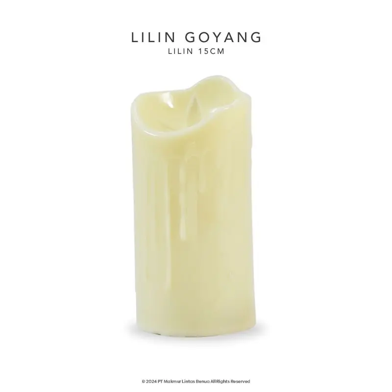 Lilin Goyang LED - 15 cm