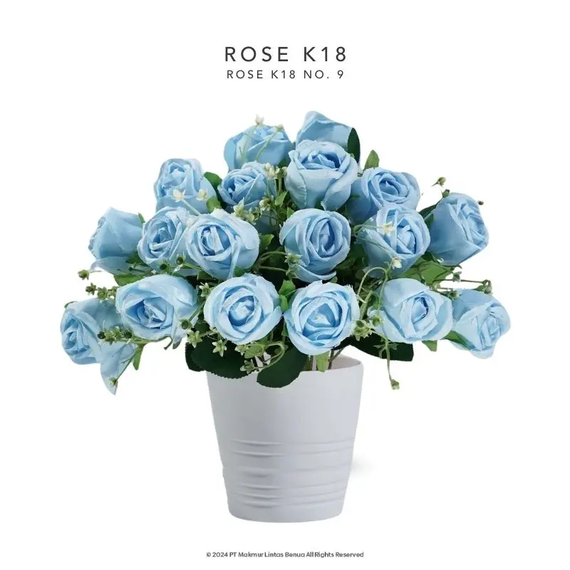 ROSE K18 - BIRU SOFT No. 9