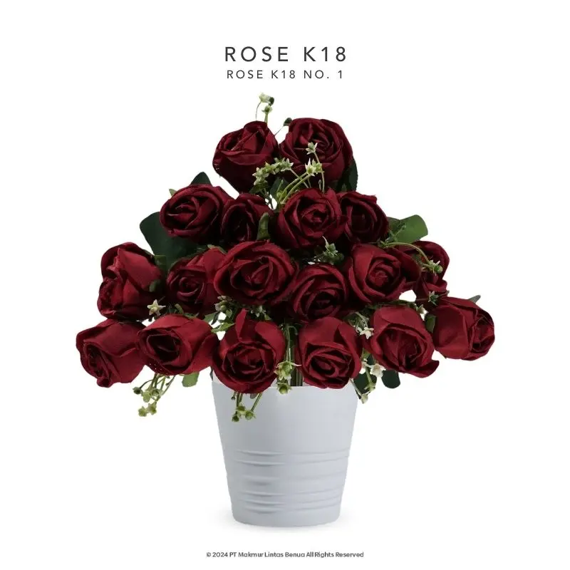 ROSE K18 - Maroon No. 1
