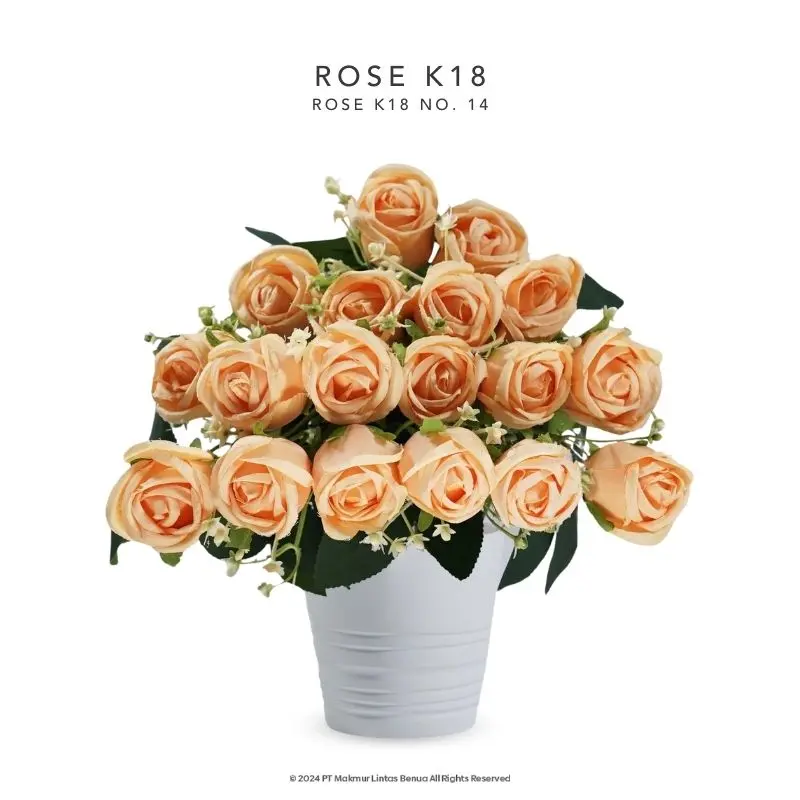 ROSE K18 -  Orange No. 14