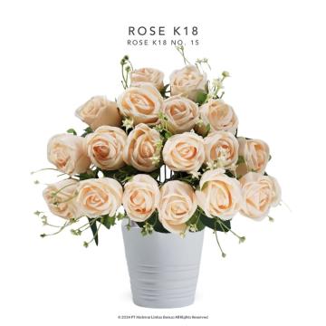ROSE K18 -  Peach No. 15
