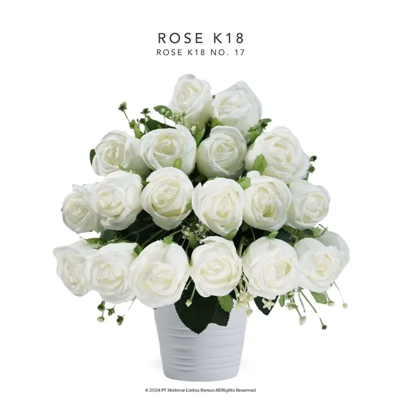 ROSE K18 -  Putih No. 17