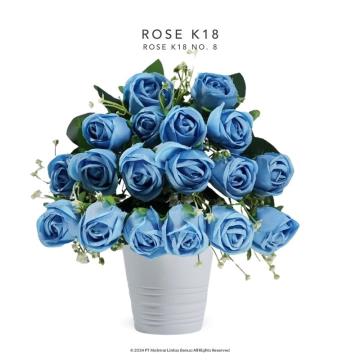 ROSE K18 -  BIRU No. 8