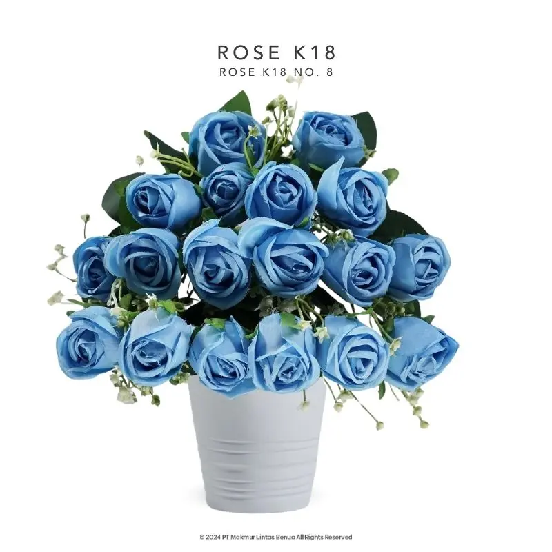ROSE K18 -  BIRU No. 8