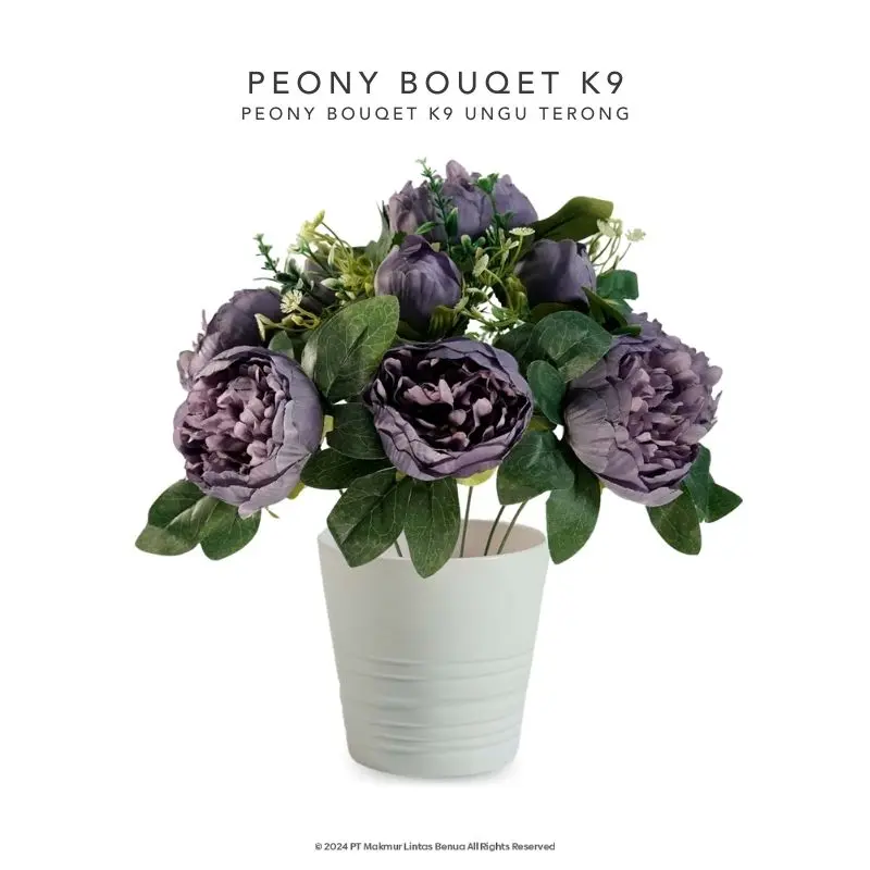 Peony Diamond K9 - Ungu Terong No. 2