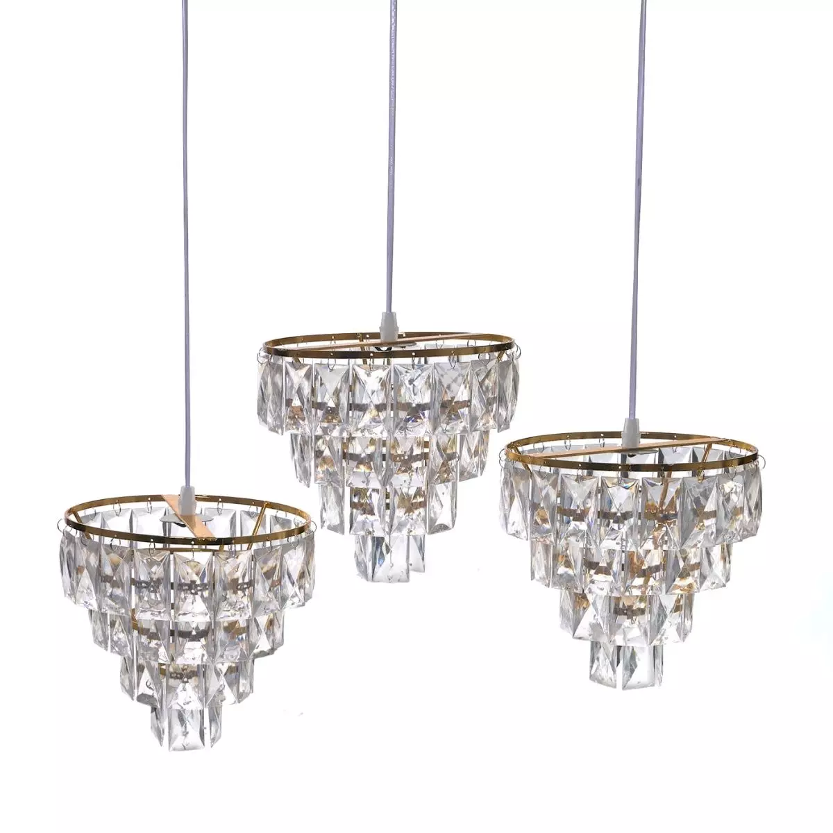 Lampu Cake Emas