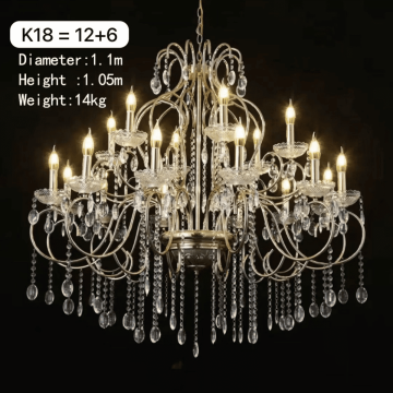 Chandelier Gold K18 / Cabang 18